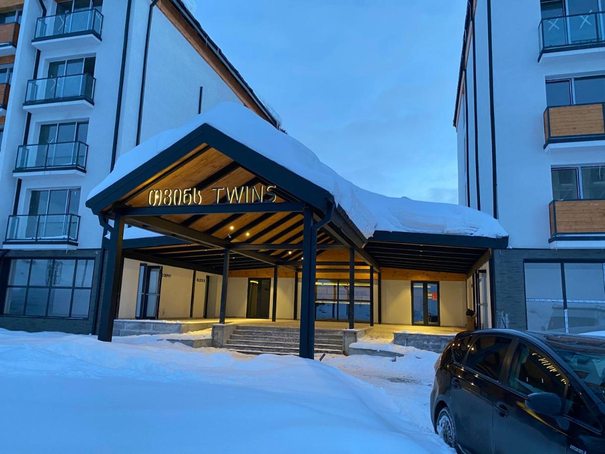 Twins Apartment Deluxe, New Gudauri Exterior foto